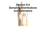 sampling distribution