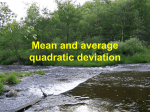 Lecture 08. Mean and average quadratic deviation