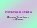 Introduction to Statistics2312