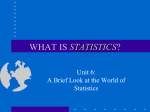 what is statistics?