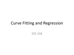 Curve Fitting