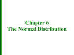 normal distribution - Columbus State University