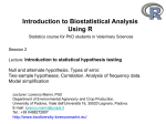 statistical hypothesis test