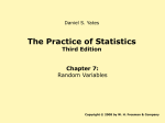 The Practice of Statistics Third Edition Chapter 7