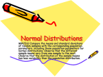 Normal Distributions