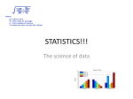 STATISTICS!!!