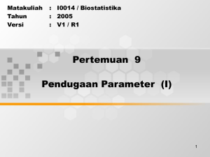 BAGAIMANA SAMPLING