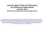 HG067-2.8_Lean Six Sigma - Session 4