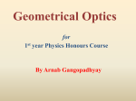 Geometrical Optics