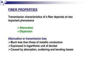 lecture 2 Fiber properties