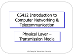 CS412 Computer Networks - Winona State University