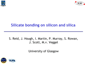 Oxidation of silicon - uni
