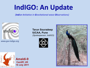 IndIGO Indian Initiative in Gravitational