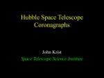 High Contrast Imaging with the Hubble Space Telescope