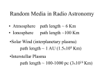 Radio Propagation