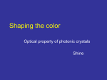 Shaping the color - University of Guelph