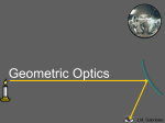 Geometric Optics  - Mr. Gabrielse's Physics