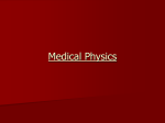 Medical Physics - Revision World