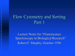 Flow Cytometry and Sorting, Part 1