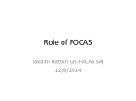 Role of FOCAS - Subaru Telescope