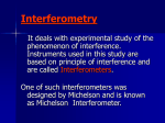 Michelson Interferometer