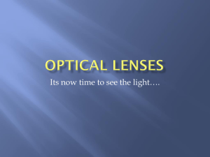 Optical Lenses part 2