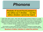 Phonons in Superconductivity