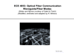 Waveguide&Fiber modes, Saleh&Teich