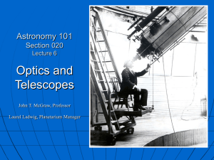 Lecture 6 - Physics and Astronomy