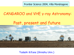 CANGAROO and VHE γ-ray Astronomy: Past, present and future