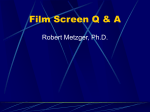 Film Screen Q & A