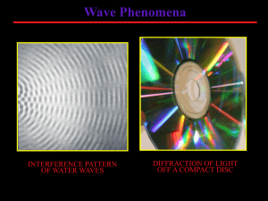 Waves phenomena