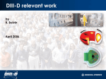 DIII-D relevant work