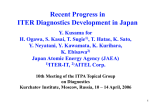 recent progress in iter diagnostics development in japan