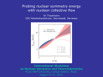 Probing nuclear symmetry energy with nucleon collective flow
