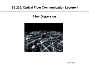 EE 230: Optical Fiber Communication Lecture 4