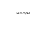 Optical Telescopes (visible light)