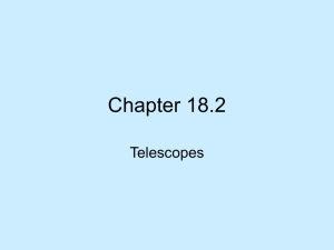 18.2 Telescopes