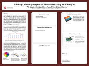 Building a Radically Inexpensive Spectrometer