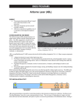 Airborne Laser (ABL) BMDS PROGRAMS