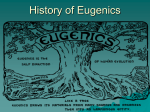 History of Eugenics