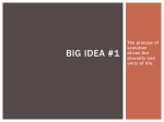 Big Idea #1