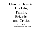 PPT - 1 - Brief biography of Charles Darwin