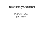 Introductory Questions