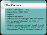 The Darwins & Evolution