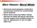 Marc Hauser- Moral Minds