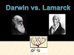 Darwin vs. Lamarck