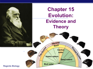 Darwin & Evolution by Natural Selection