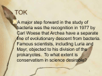 Chapter 26 Presentation-Phylogeny and the Tree of Life