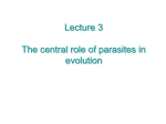 Disease and Evolution, 1949 - Ecology and Evolutionary Biology